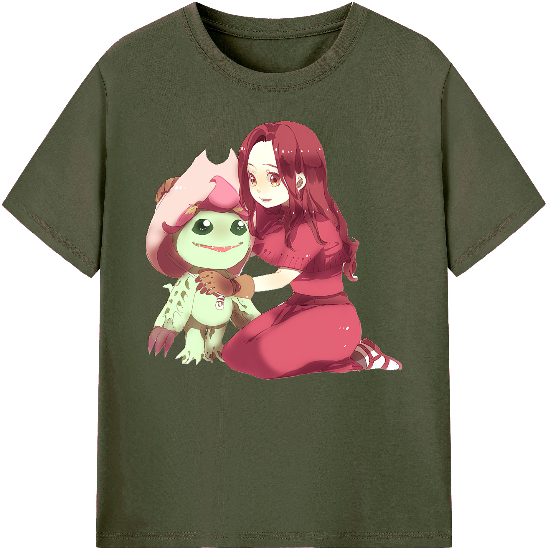 （画像用） Digimon デジタルモンスター/デジモン 綿100％ メンズ半袖Tシャツ｜肌触りやわらか＆通気性